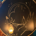 Fortune Teller — Etched Orb Mirror