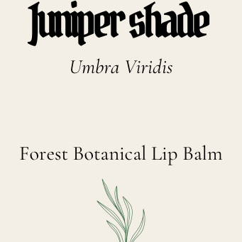 Juniper Shade – Herbal Lip Balm