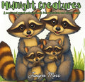 Midnight Creatures — Nocturnal Animal Coloring Book