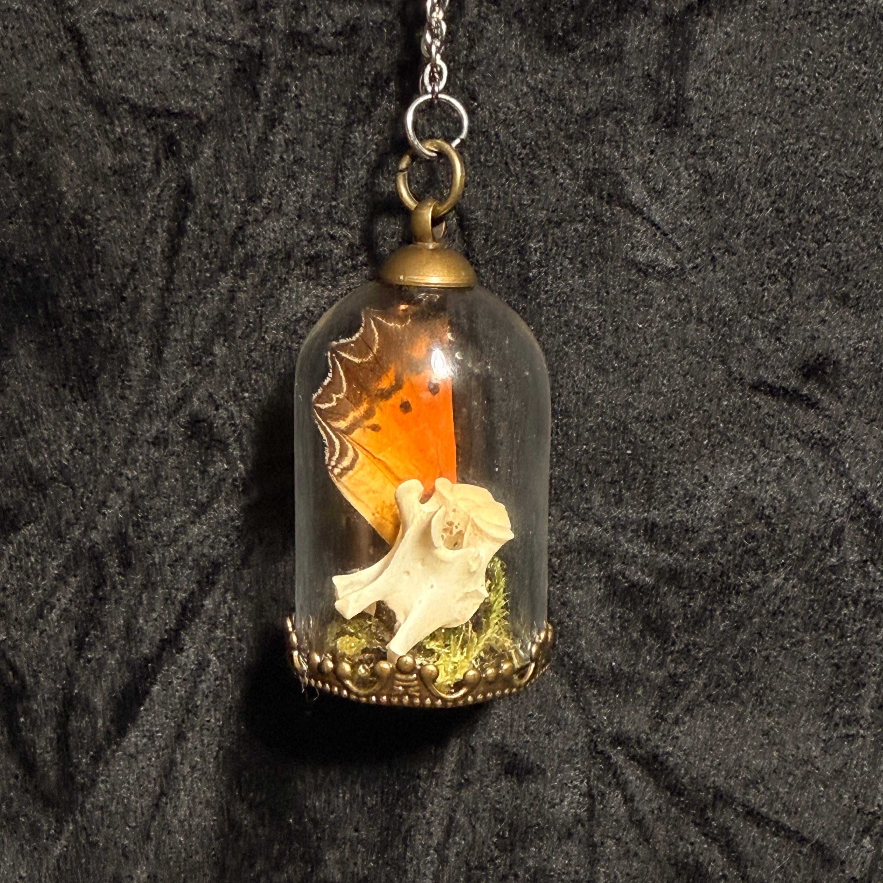 Cindered Reliquary – Bone & Wing Cloche