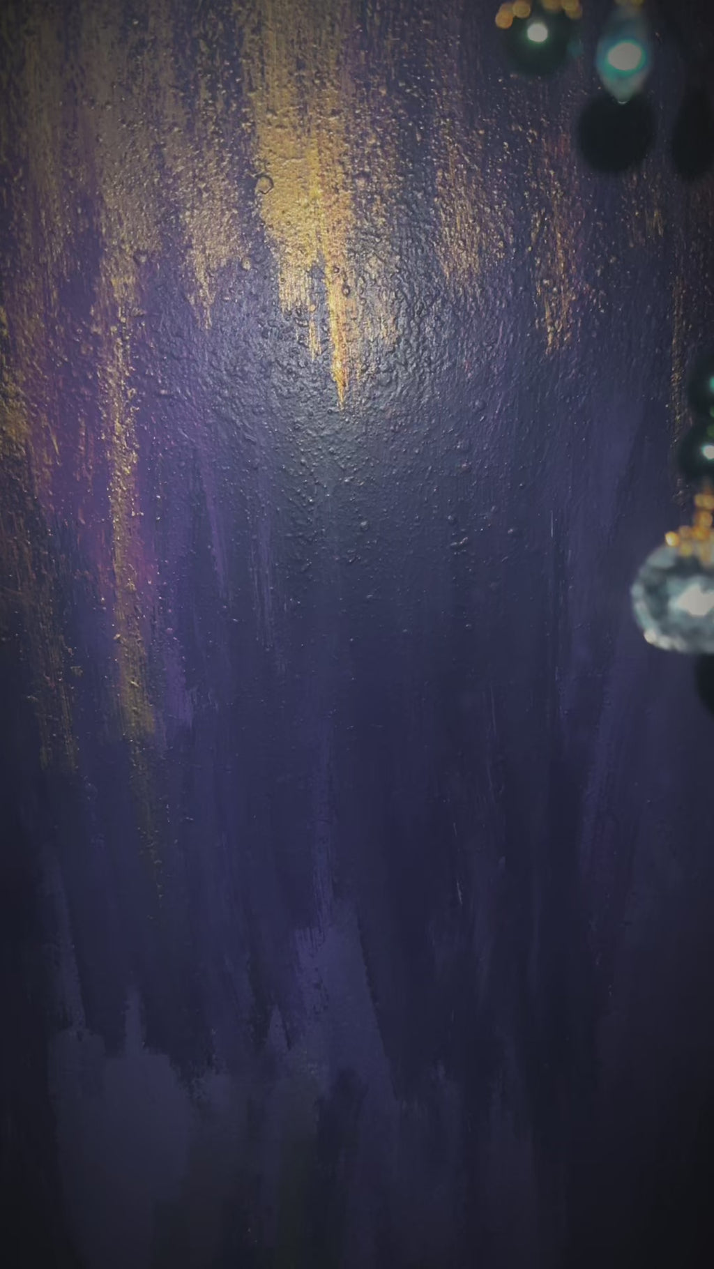 Obsidian Veil — Iridescent Adorned Skull
